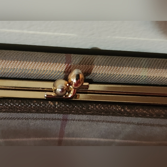 BURBERRYS Nova Check Plaid Print Bifold Canvas Wallet VINTAGE EUC - Picture 15 of 15